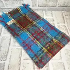 Gibson & Lumgairモヘアマフラースコットランド製 Glentana】Made in Scotland mohair-wool fringe scarf