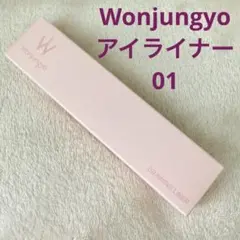 【新品】ウォンジョンヨ ドローイングライナー 01 リアルブラック アイライナーのサムネイル