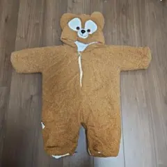 ロンパース もこもこ ダッフィー 風