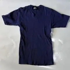 PPFM Vネック リブTシャツ ネイビーのサムネイル