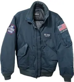【美品】AVIREX NEWYORK A.N.G. スモーキーネイビー Mサイズ