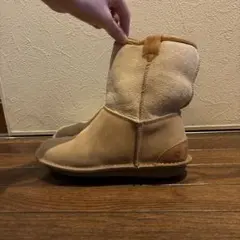 Regal Walker ムートンブーツ ベージュ スエード