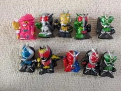 仮面ライダー 指人形フィギュアセット 10体