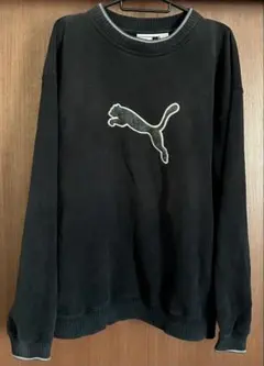 PUMA プーマ スウェット ロゴ 刺繍 90s ヴィンテージ トレーナー レア