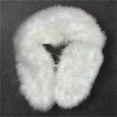 【美品】フリー 着物ショール フェイクファー 白 成人式 卒業式