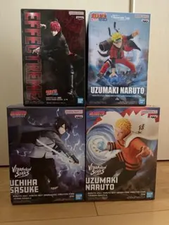 ナルト サスケ サソリ フィギュア 4点セット