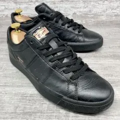 123【人気】Onitsuka Tiger レザースニーカー 黒25.5cm