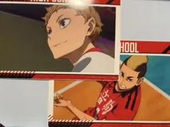 ハイキュー‼︎ クリアビジュアルポスター2 ゴミ捨て場の決戦