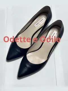 ODETTE E ODILE ブラック ハイヒール パンプス