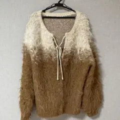 【apres jour clair】グラデーションニット