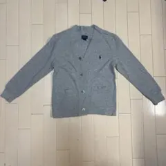POLO RALPH LAUREN グレー カーディガン