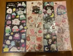 正規品◇ Q-Lia 光るもっちもちシール 光る かおりつき 4枚セット