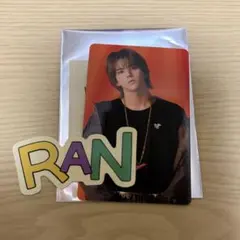 MAZZEL ファンミ ランダムフォトカード トレカ RAN ラン
