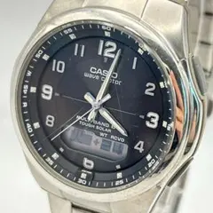 電波ソーラー CASIO ウェーブセプター アナデジ タフソーラー メンズ