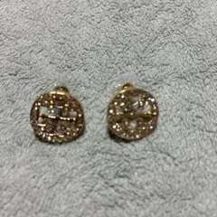サークル ピアス ゴールドカラー