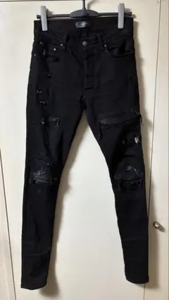 初期】AMIRI MX-1 JEAN 28 アミリ 蛇腹 ダメージ スキニー - メルカリ