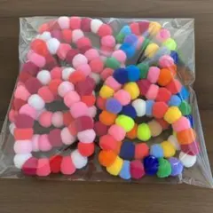 ⭐︎お値下げ中⭐︎ D- 64トリミングチョーカー　♡ラブリーレインボー♡