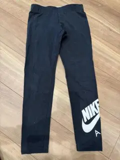 Nike 黒 レギンス ロゴ入り　M