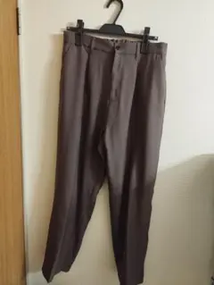 MENS LAKOLE センタープレスパンツ グレー L