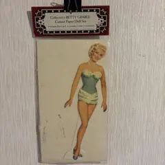 ベティ・グレイブル カットアウトペーパードールセット