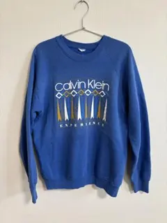90s カルバンクライン プリントスウェット