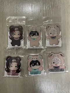 ブルーロック 糸師凛 糸師冴 凪誠志郎　いかく アクリルスタンド