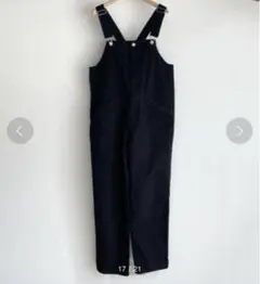 キャナルジーン　レッドチョップワークス　サロペット　ブラック　S