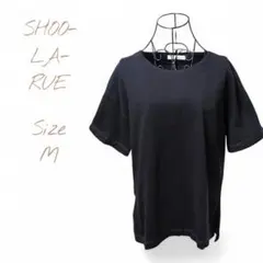 SHOO-LA-RUE Tシャツ カットソー 半袖 Mサイズ 黒