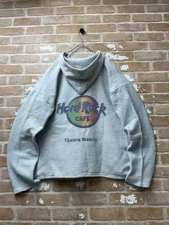 90s ハードロックカフェ　HardRockCafe メキシカンパーカー　XL