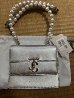 JIMMY CHOO スエード チェーン ショルダーバッグ JIMMY CHOO スエード チェーンショルダーバッグ - メルカリ