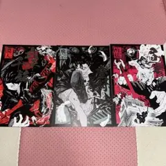 カグラバチ 特典イラストカード3種 六平千紘 昼彦 座村清市 9巻 ポスト