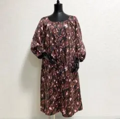 ꧁ღ ローラアシュレイ LAURA ASHLEY ノーカラーワンピース 13