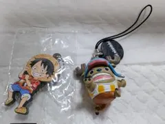 ルフィ チョッパー ストラップ 2個セット - メルカリ