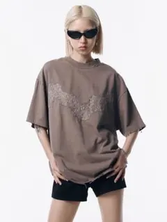 新品タグ 25SS CLANE CRASH DESIGN OVER TEE 1 - メルカリ