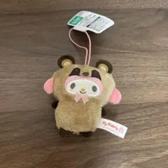 サンリオキャラクターどうぶつ着ぐるみマスコット たぬき編 マイメロディ