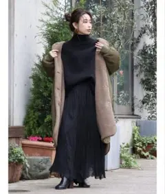 値下げ！アングリッド　キルティングリバーシブルロングコートボアコートUngrid