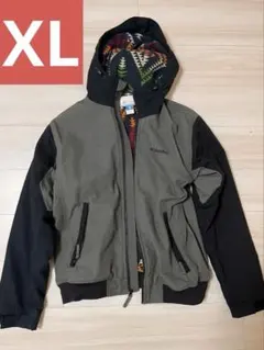 Columbia コロンビア フリースジャケット XL 総柄 防寒　Y2K