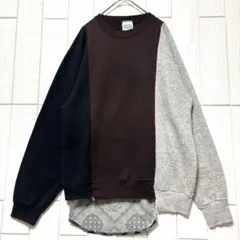 希少 90s USA製 ディスカス ドッキング スウェット ペイズリー Mのサムネイル