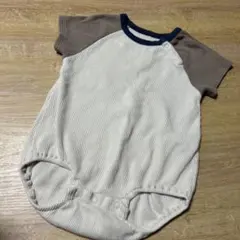 オーガニックコットンロンパース ショートスリーブ