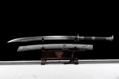 武聖の苗刀] 繍春刀 牛尾刀 苗刀 手鍛造打 鋼刀 冷兵器 古兵器 両手刀