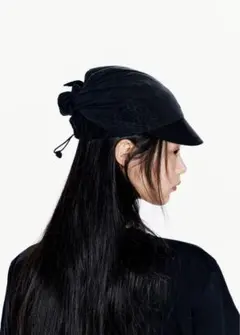 shishikui kijima SILK SCARF CAP/ BLACK - メルカリ