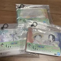 ワンピース一番くじメモリーオブヒロインズ　G賞 スライダーポーチ 3個セット
