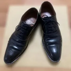 ケンフォード　黒ビジネスシューズ25