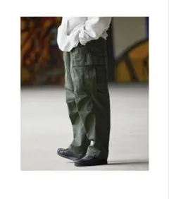 6ポケット ワイドシルエット カーゴパンツ