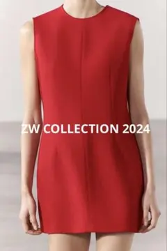 値下げ不可❗️【新品未使用】ZARA WOMENザラ2024年完売ショートワンピ