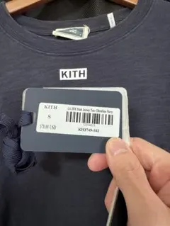 【美品】kith ロンT LS JFK Slub Jersey Tee