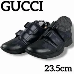 美品 GUCCI グッチ スニーカー ベルクロ GG 36 レザー ビンテージのサムネイル