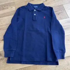 Polo Ralph Lauren ネイビー 長袖ポロシャツ サイズ7