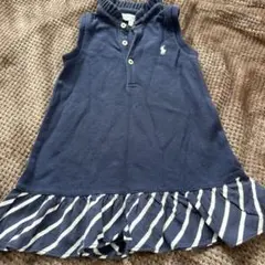 お値下げしました。ポロ　Ralph Lauren ネイビー ワンピース 80