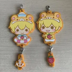 【2個セット】すとぷり　つながるアニマル　るぅとくん　ラバーマスコット